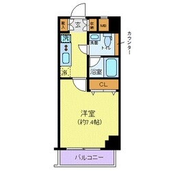 プレール・ドゥーク木場駅前の物件間取画像